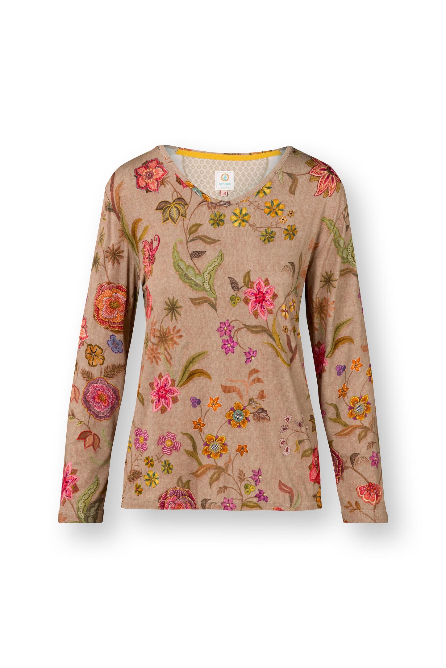 Trice Long Sleeve Top Coco Flower