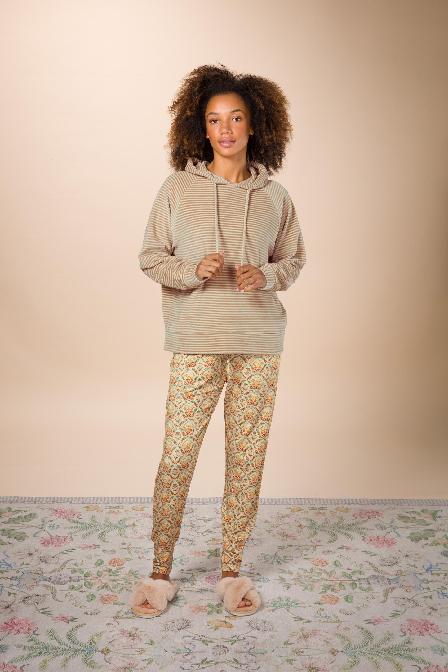 Tamari Sweater Velvet Little Sumo Stripe