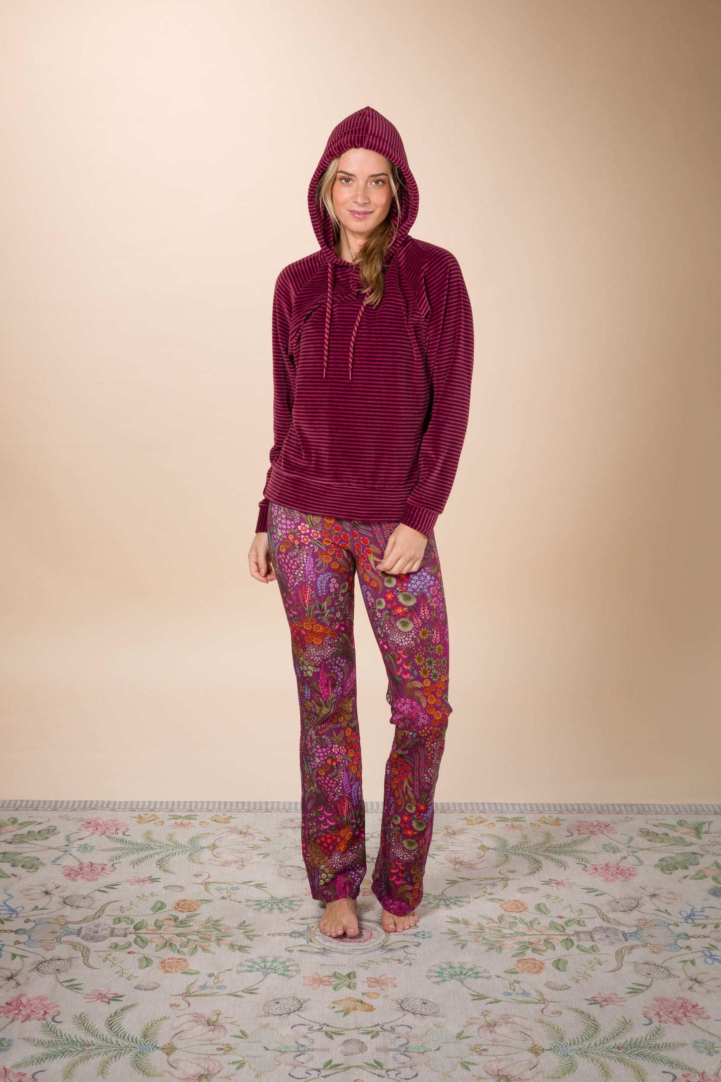 Tamari Sweater Velvet Little Sumo Stripe
