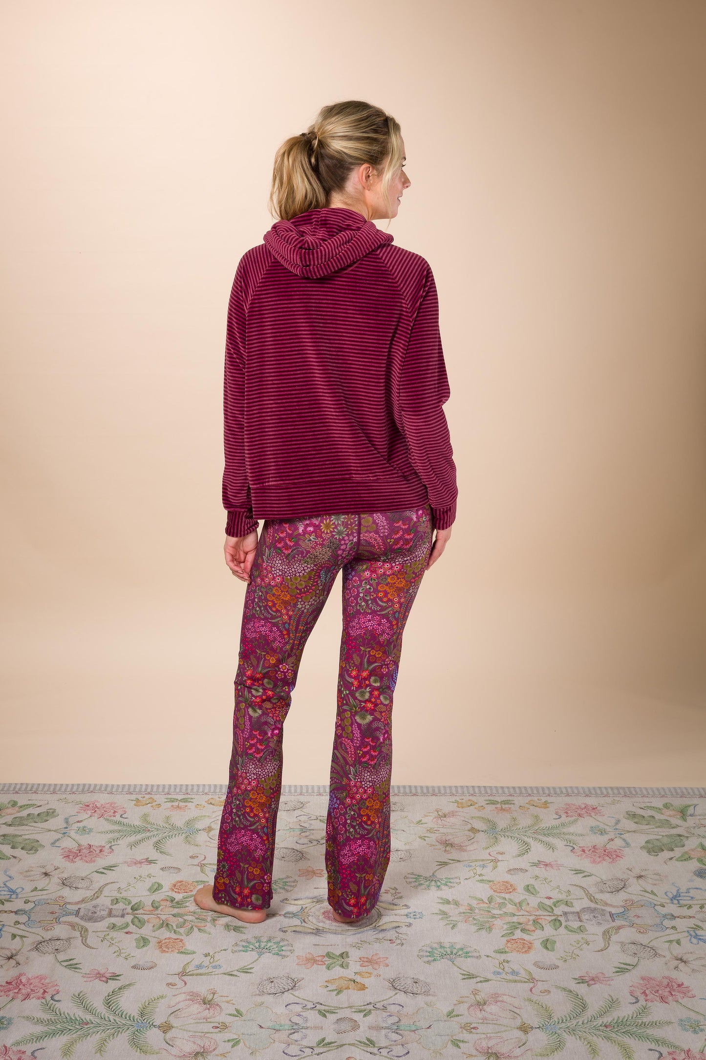 Tamari Sweater Velvet Little Sumo Stripe