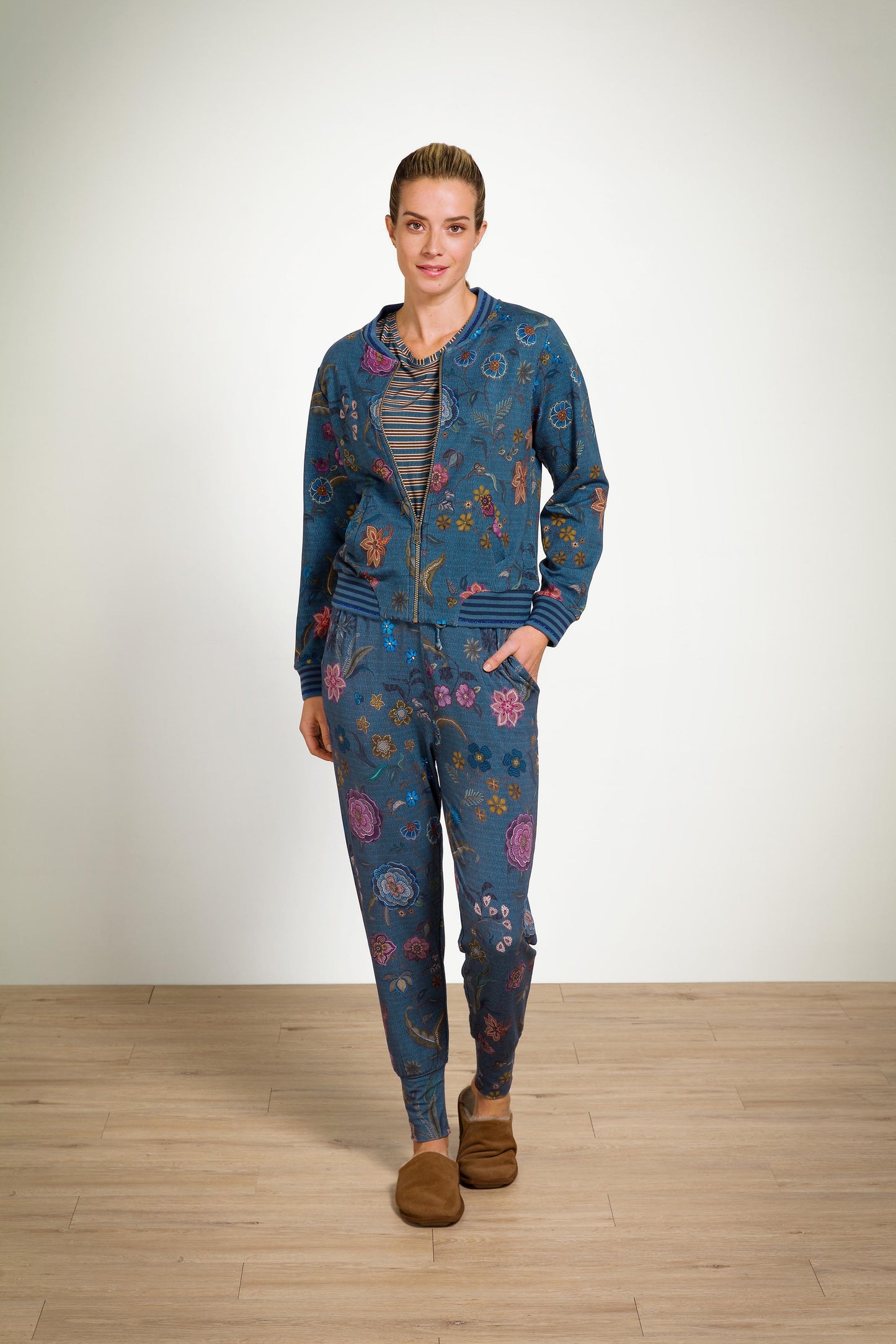 Bobien Long Trousers Coco Flower