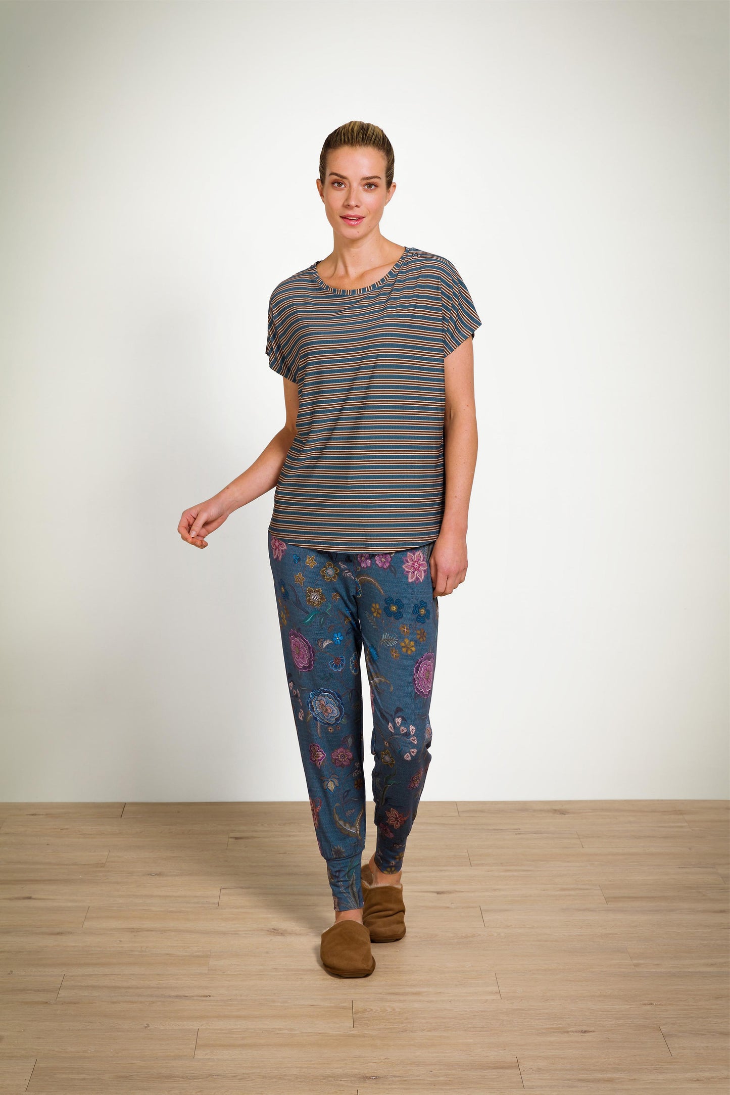 Bobien Long Trousers Coco Flower
