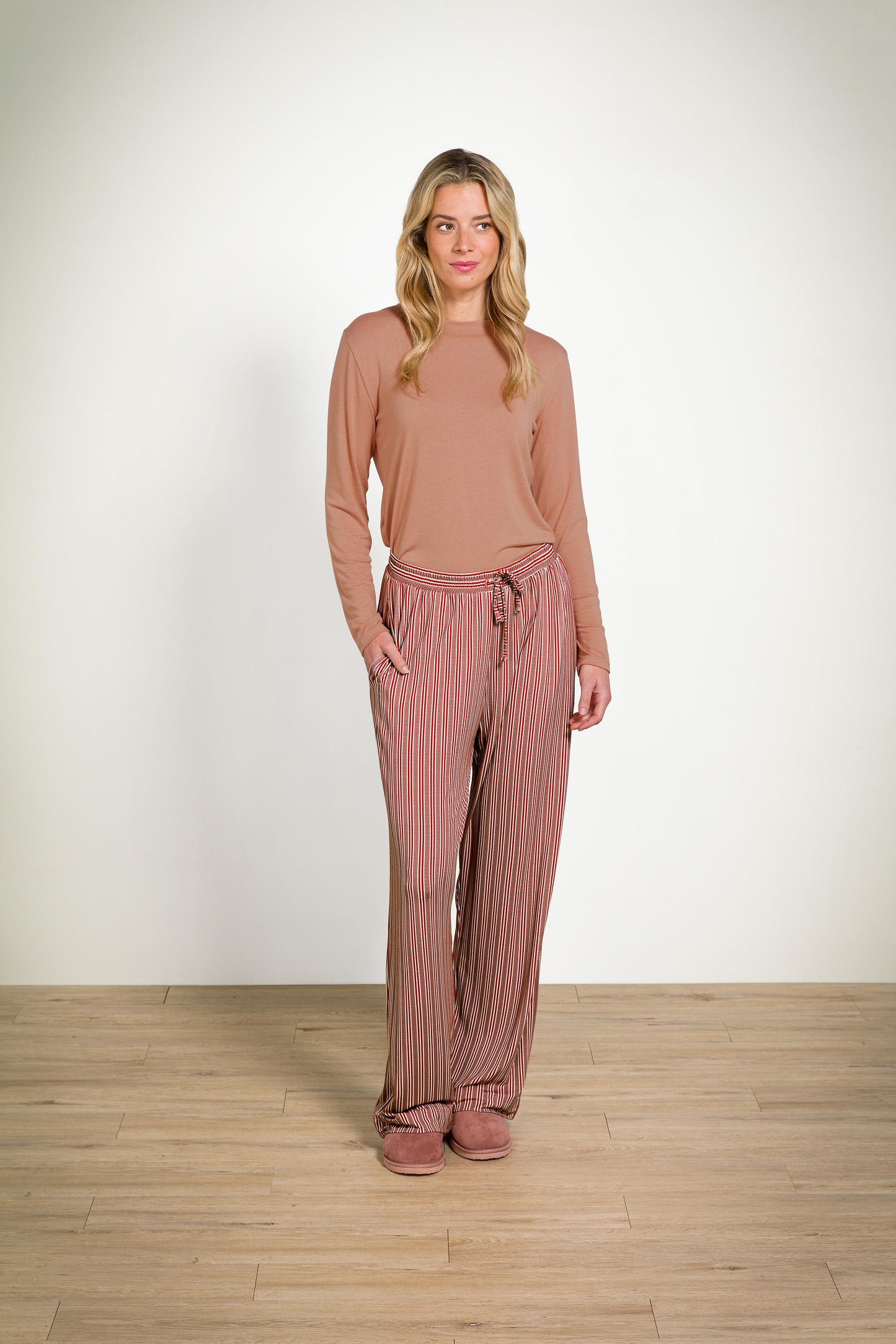Belin Long Trousers Kente Stripe