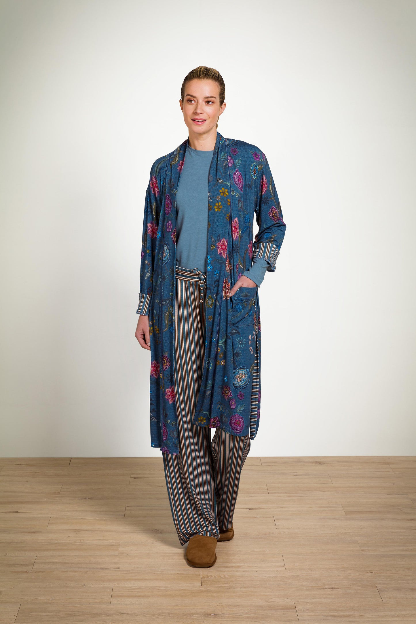Belin Long Trousers Kente Stripe