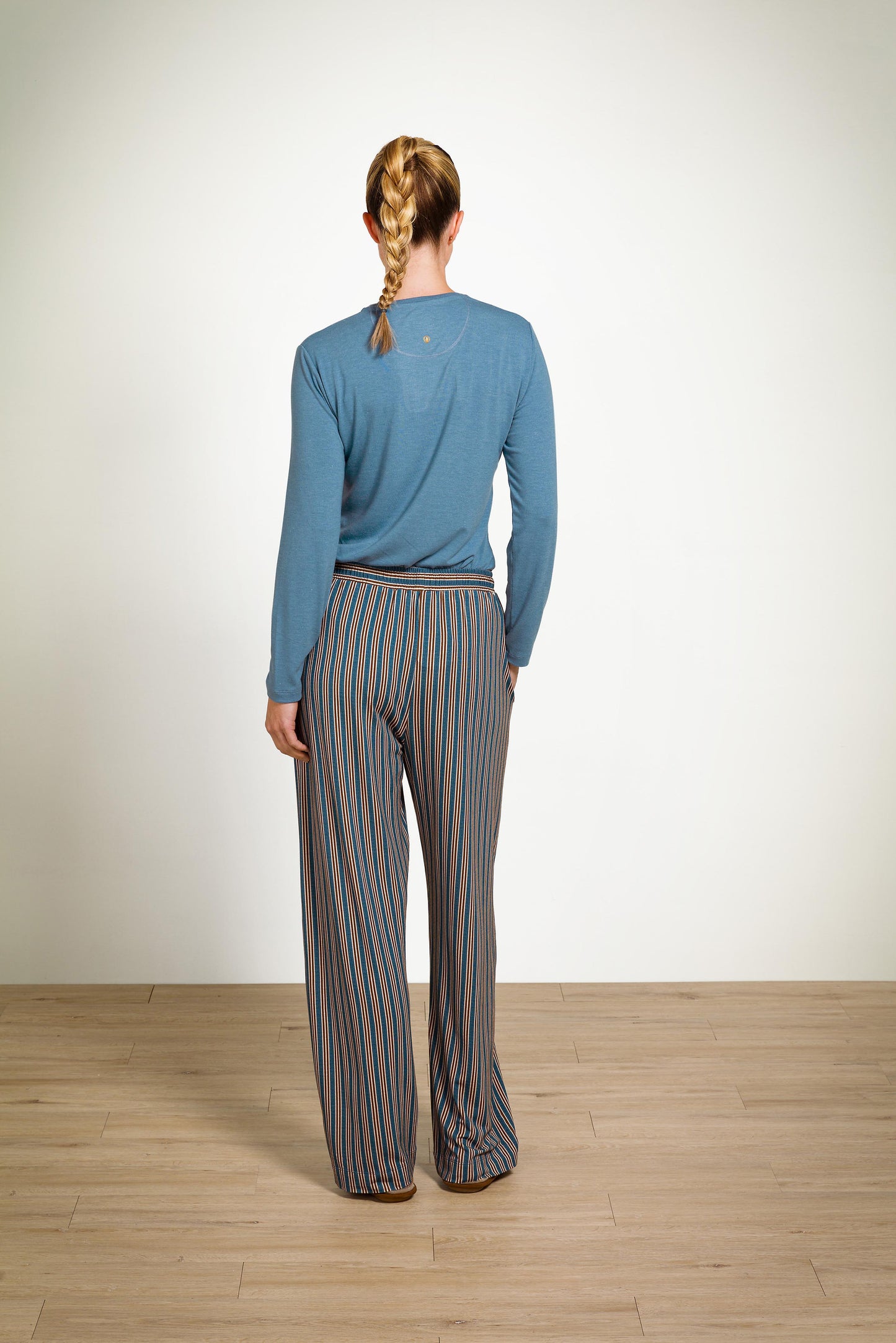 Belin Long Trousers Kente Stripe