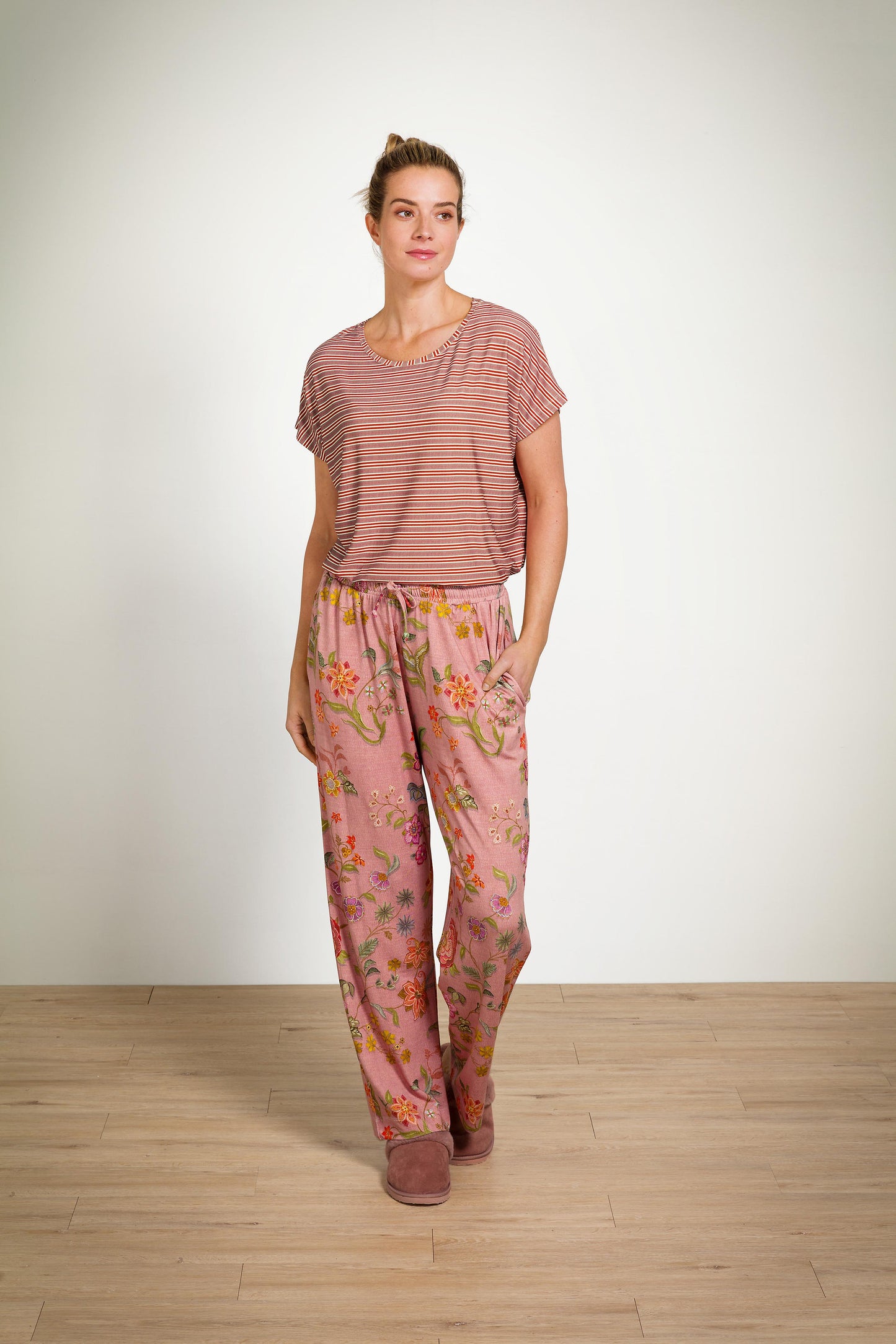 Belin Long Trousers Coco Flower