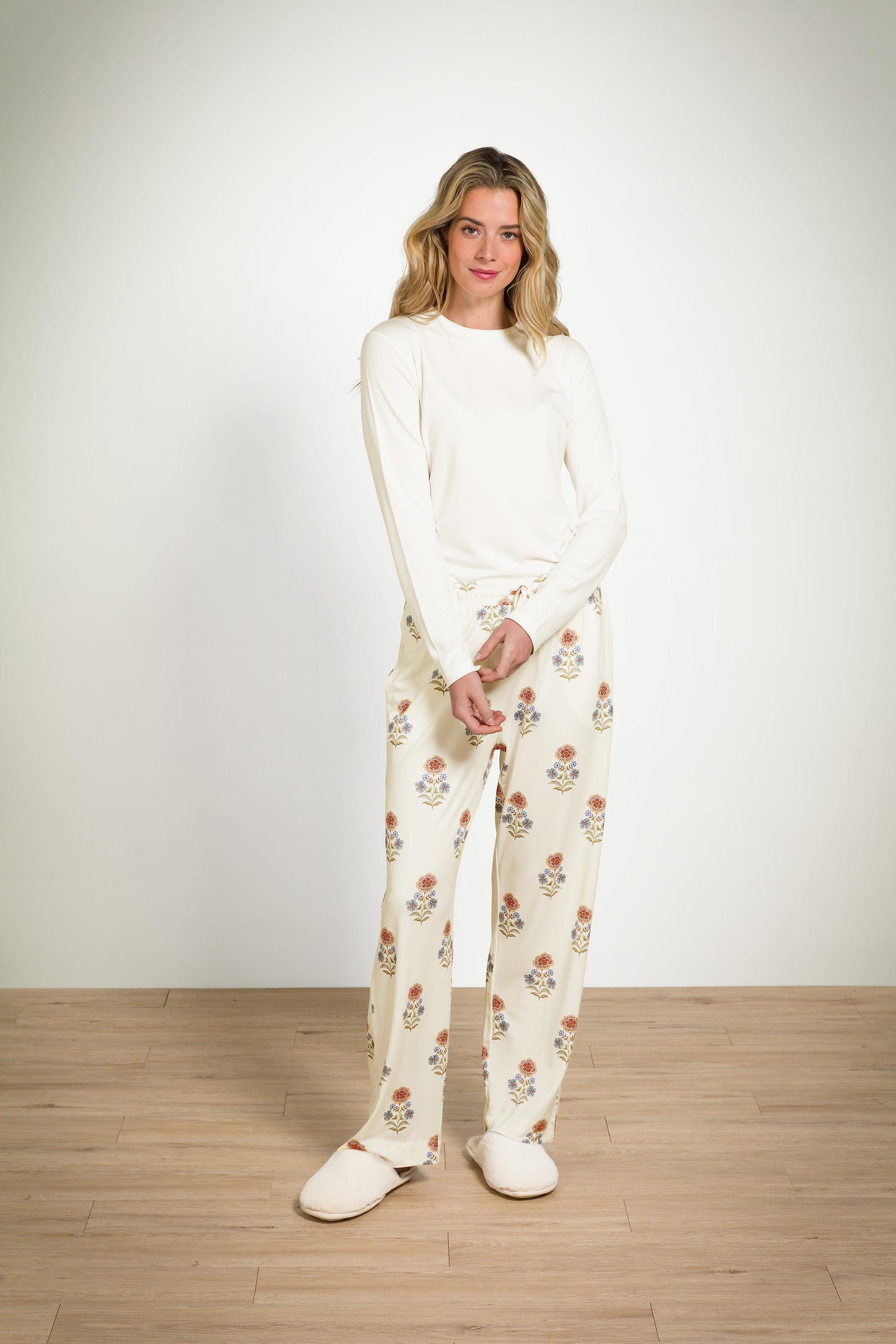 Belin Long Trousers Tanaka White