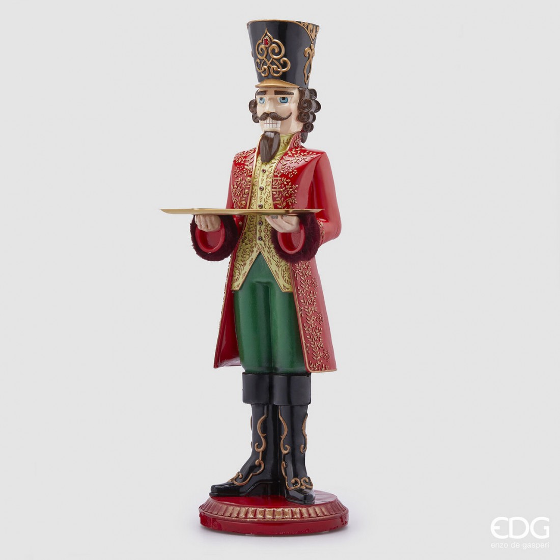 Nutcracker Soldier With Tray