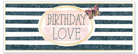 No. 10 Card - Birthday Love Butterfly