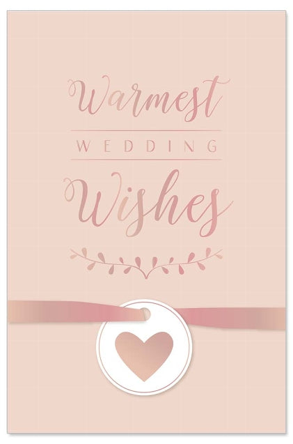 Warmest Wedding Wishes Card
