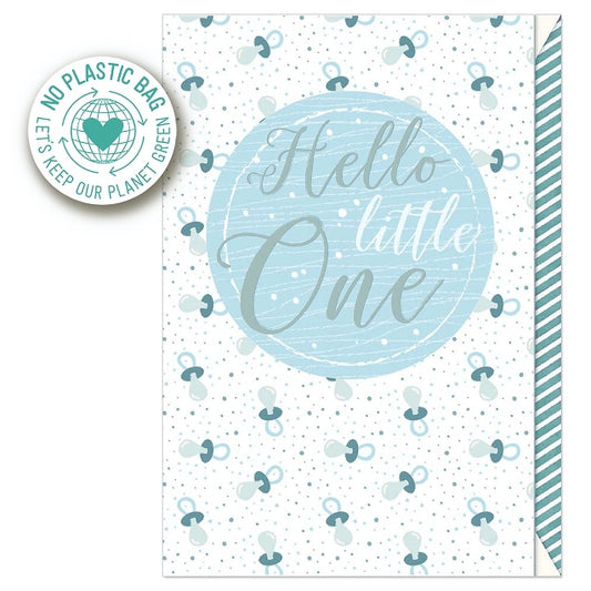 Hello Little One Blue Card