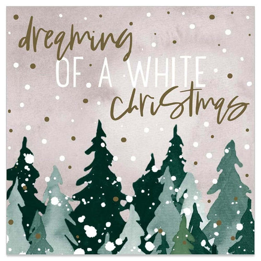 Mini Card - Dreaming Of A White Christmas
