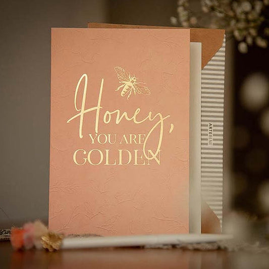 Honey You Are Golden Card