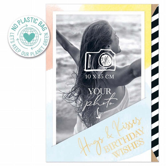 Hugs & Kisses Photo Card