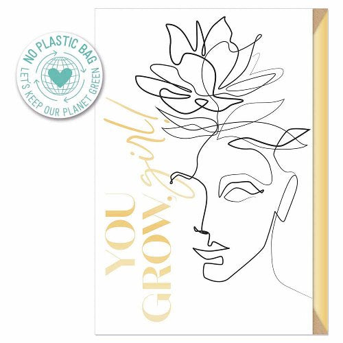 You Grow Girl Pure Card