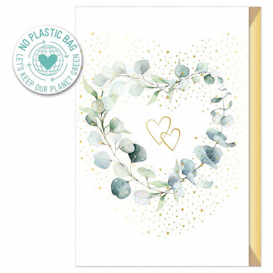 Eucalyptus Hearts Card