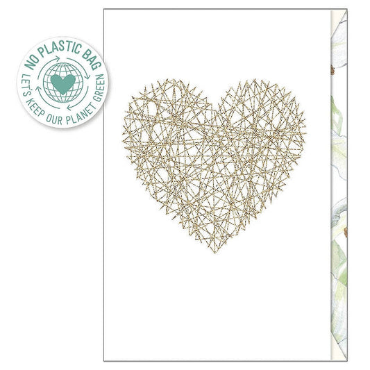 Embroidered Heart Card