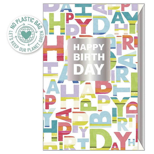 Colourful Typography Card