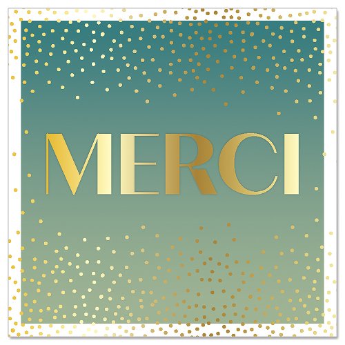 Mini Card - Merci