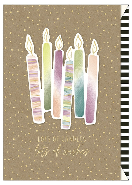 Lots of Candles Lots of Wishes Card