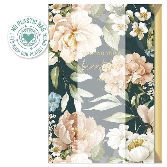 Painted Flowers Card