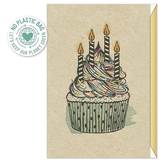 Birthday Cupcake Pure Card