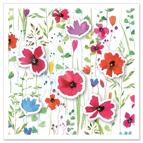Mini Card - Wild Flowers