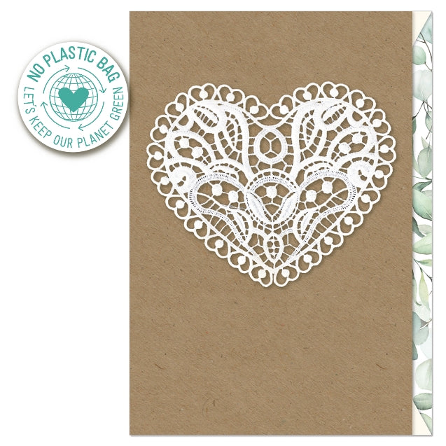 Heart Doily Card