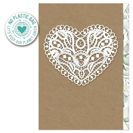 Heart Doily Card