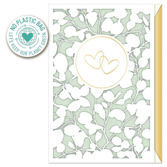 Laser Cut Hearts Card