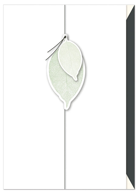 Leaf Embellishment Card