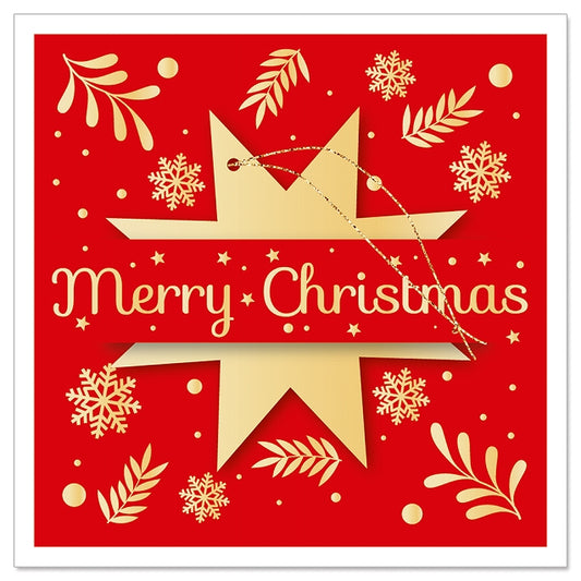 Mini Card - Christmas Star Ornament