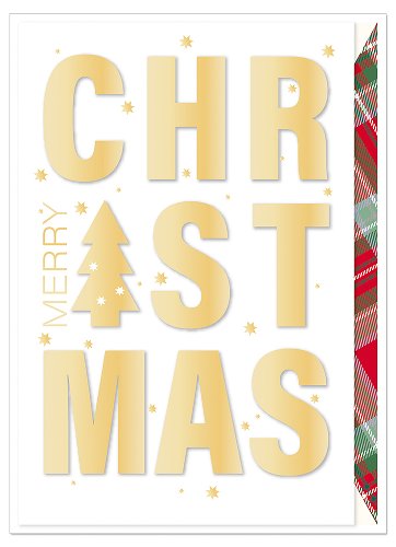 3D Applique Merry Christmas Card