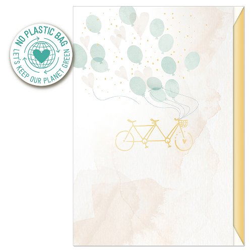 Tandem Bike Card