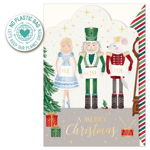 Nutcracker Christmas Card