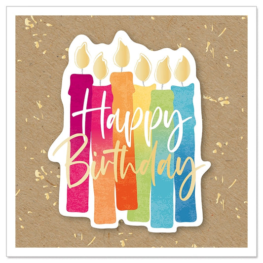 Mini Card - Birthday Candles