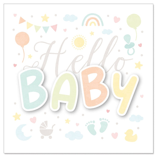 Mini Card - Hello Baby
