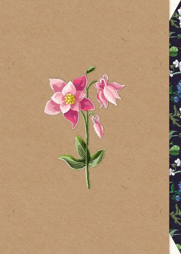 Columbine Flower Pure Card
