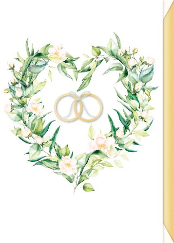 3D Wedding Wreath Card