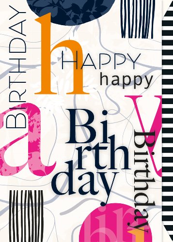Modern Vibes Birthday Card