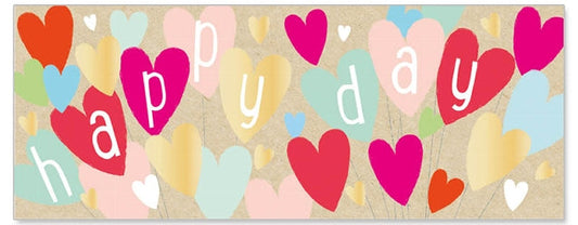 No. 10 Pure Card - Happy Day Hearts