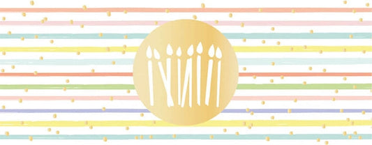 No. 10 Card - Candles & Stripes