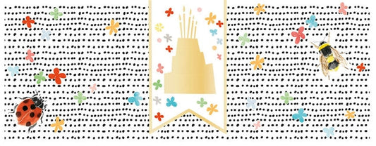 No. 10 Card - Honeybee Wedding Cake
