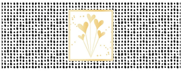 No. 10 Card - Heart Balloons