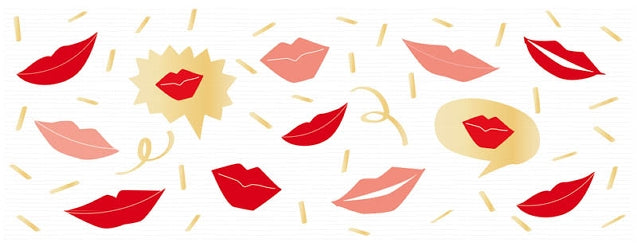 No. 10 Card - Kisses