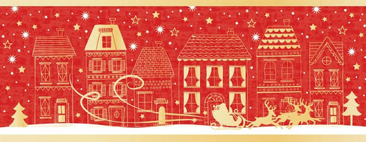 No. 10 Card - Christmas Village
