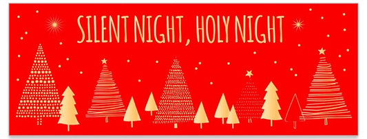 No. 10 Card - Silent Night, Holy Night