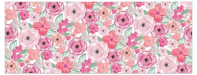 No. 10 Card - Pink Roses