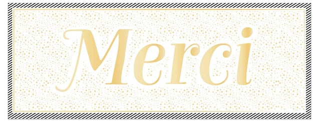 No. 10 Card - Merci Elegant