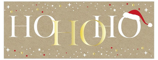 No. 10 Pure Card - Ho Ho Ho